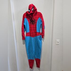 Spider-Man Hooded Onesie youth large, adult small